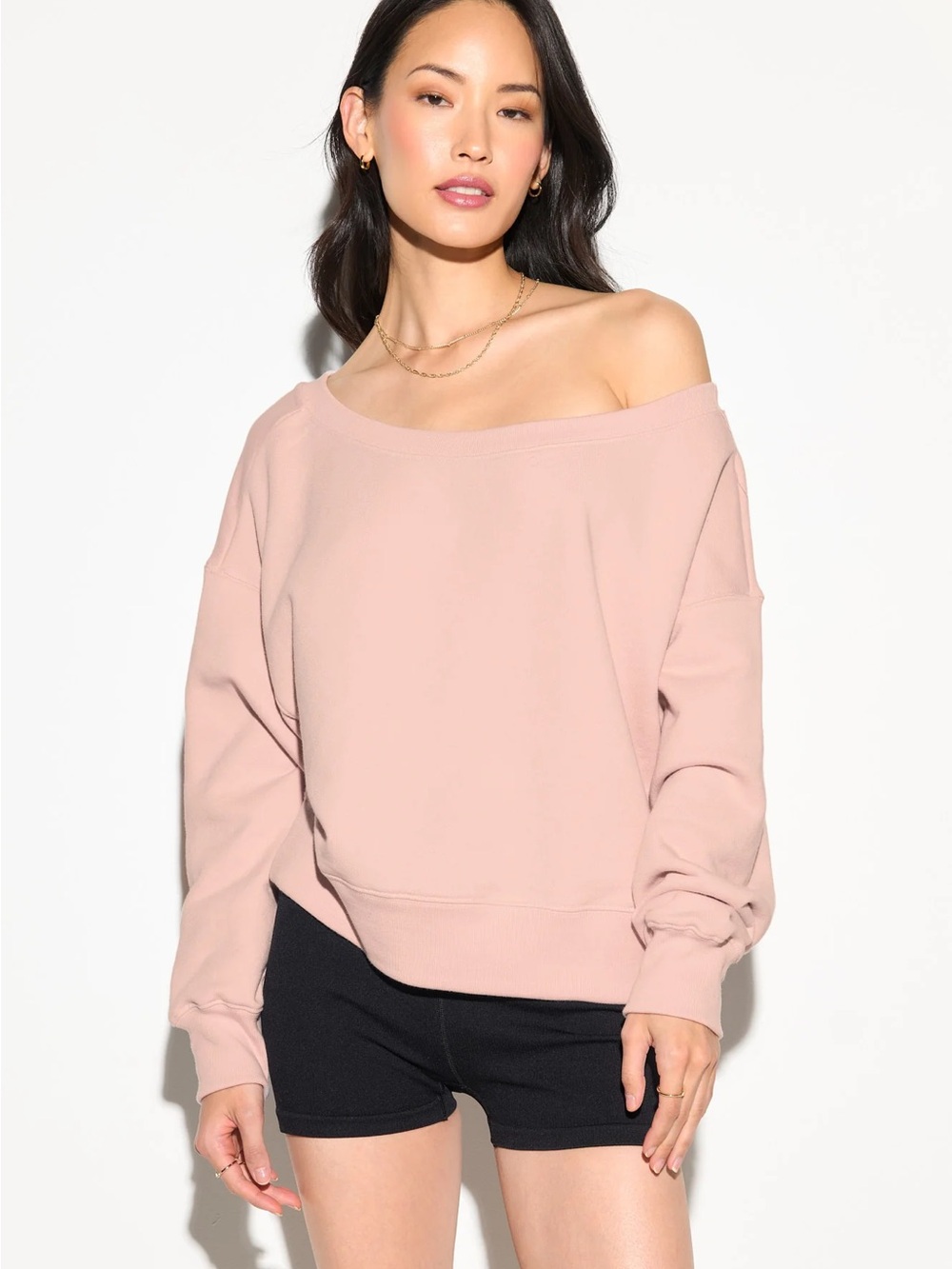 NWT Spiritual Gangster La Vida 2.0 Pink Sweatshirt